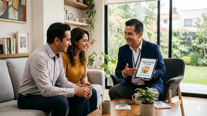 Ejemplo de lead magnet inmobiliario para captar vendedores en México
