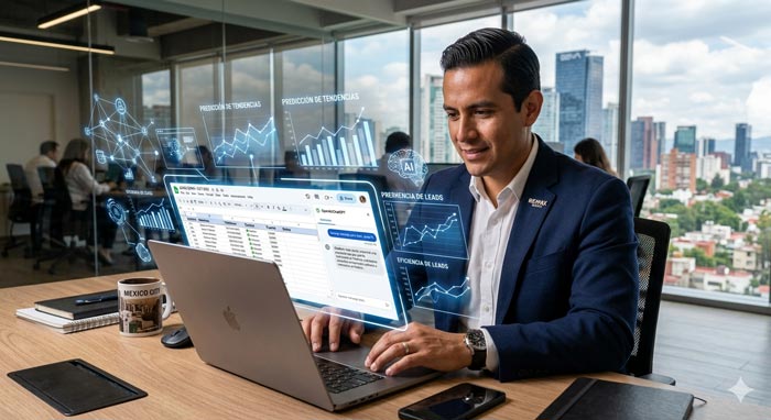 Integración de inteligencia artificial en bienes raíces usando OpenAI y Google Sheets para automatizar embudos de ventas inmobiliarios en México